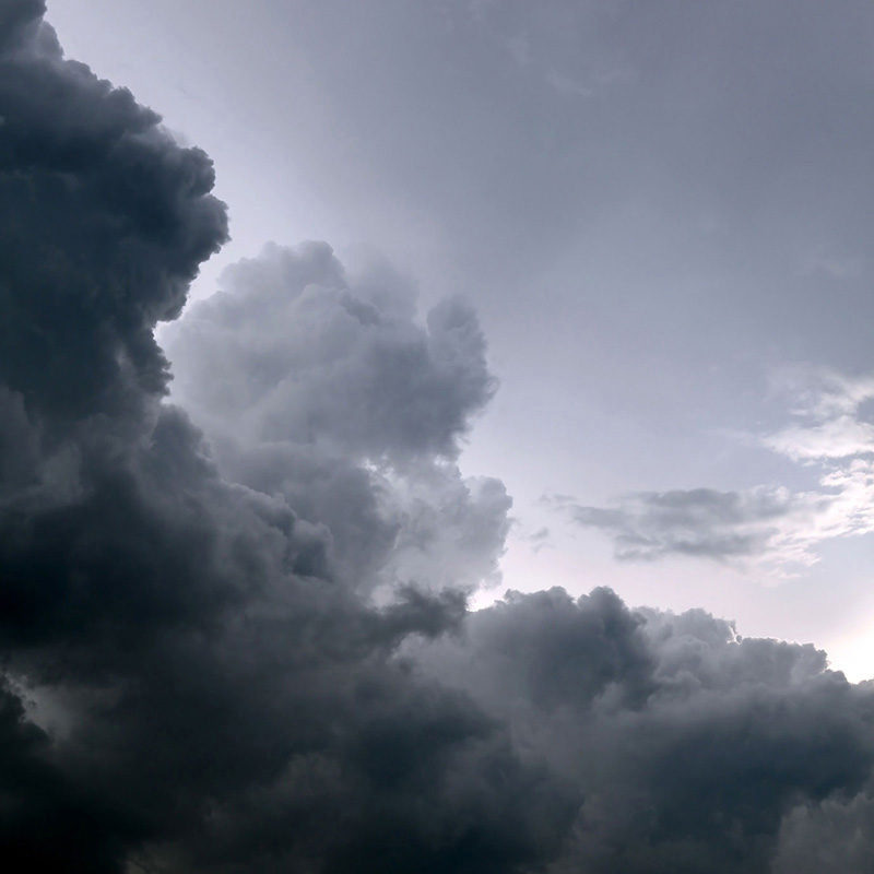 storm clouds